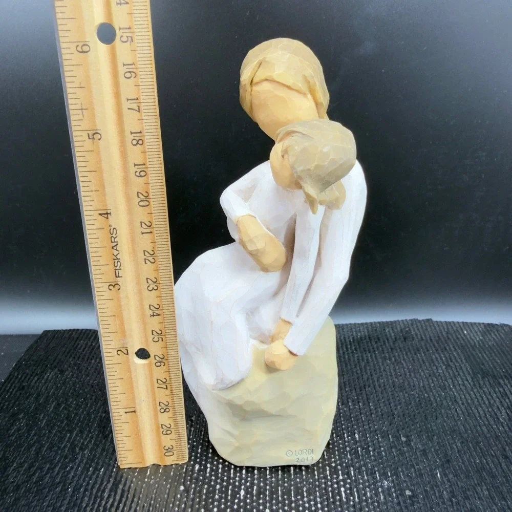 Willow Tree Mother Daughter Figurine Susan Lordi Demdaco Resin Sculpture 6inch - Picture 2 of 9